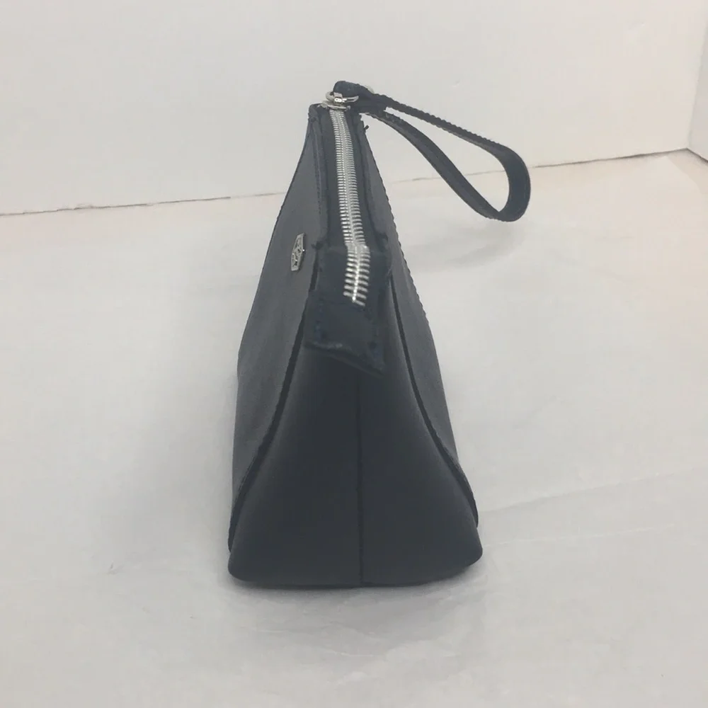 VALENTINA SAFFIANO LEATHER WRISTLET/COSMETICS BAG